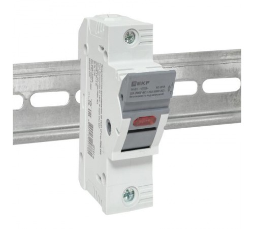 Предохранитель-разъединитель DF 14х51 1Р (тип ПВЦ)   df141-e  EKF