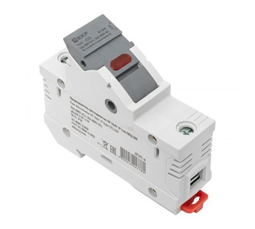 Предохранитель-разъединитель DF 14х51 1Р (тип ПВЦ)   df141-e  EKF