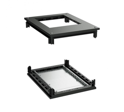 Крыша с фланцем и основание для 19" IT-CQE 600x600, RAL9005  R5RKTB66FITB  DKC