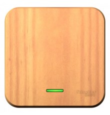 Blanca Ясень О/У Выключатель 1-клавишный с подсветкой, 10А, 250B  BLNVA101105  SE