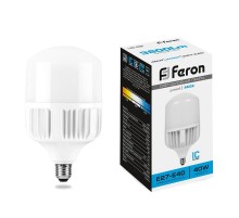 Лампа светодиодная промышленная LB-65 (40W) 230V E27-E40 6400K NEW  25538  FERON