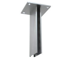 Страт-стойка двойная усиленная 41х72 L800 мм s:2,5  2PSTPH72-800  КМ-Профиль