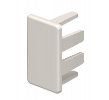 Торцевая заглушка кабельного канала WDK 15x30 мм (ПВХ,кремовый) (WDK HE15030CW)  6162517  OBO Bettermann