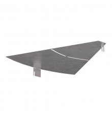 Крышка угла горизонтального изменяемого 0-45 градусов 600  PR16.1010  Промрукав