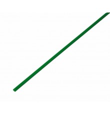 Термоусадочная трубка 2,5/1,25 мм, зеленая, упаковка 50 шт. по 1 м  20-2503  REXANT