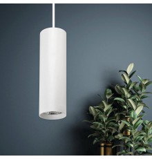 Светильник подвесной подсветка PL1 COB -10 WH 300 LED COB, 10W, D80*300мм, белый  Б0041507  ЭРА