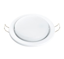 Светильник потолочный встраиваемый, 20W 230V GX53, белый матовый без лампы, DL53  41701  FERON