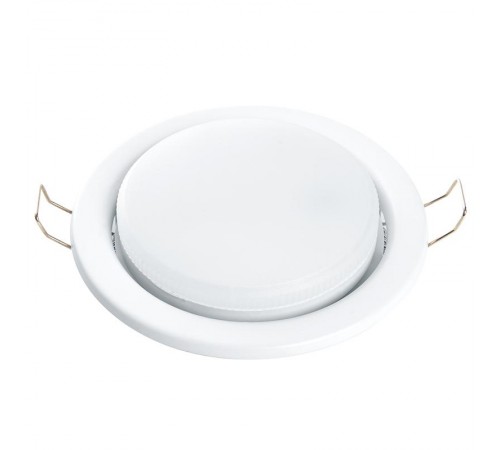 Светильник потолочный встраиваемый, 20W 230V GX53, белый матовый без лампы, DL53  41701  FERON