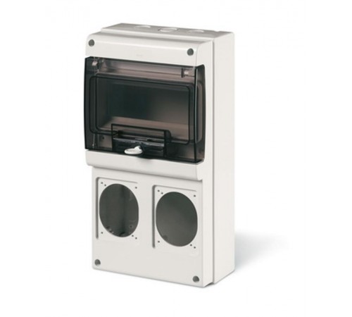 Корпус на 8 модулей и 2 поста с основанием 70х87 мм. Тип M340  DIS6722300  DKC