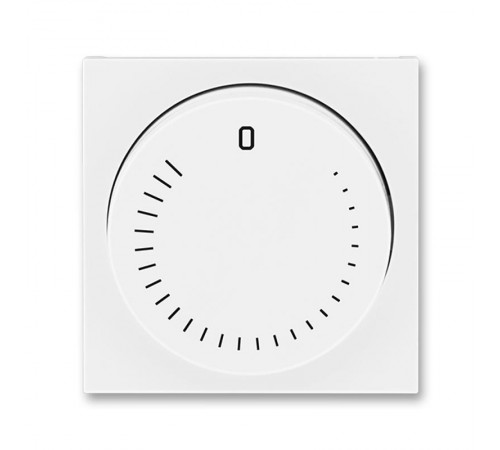 ABB Levit Белый / белый Накладка для механизма регулирования скорости вращения вентилятора  3294H-A00130 03  2CHH940130A4003  ABB