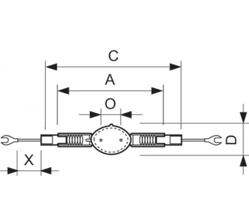 Лампа металлогалогенная MST MHN-SB 2000W/956400VK12s-7WHHO  928196805130  PHILIPS