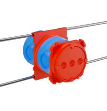 Коробка универсальная установочная для заливки в бетон,90х71,h110  59393U  DKC