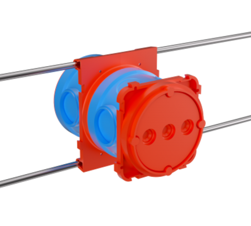 Коробка универсальная установочная для заливки в бетон,90х71,h110  59393U  DKC