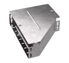 Переходник левый с крышкой Стандарт 400х200х100   PR16.0684  Промрукав