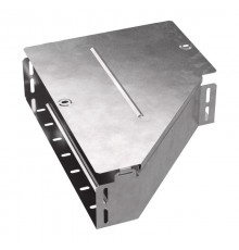 Переходник левый с крышкой Стандарт 400х200х100   PR16.0684  Промрукав