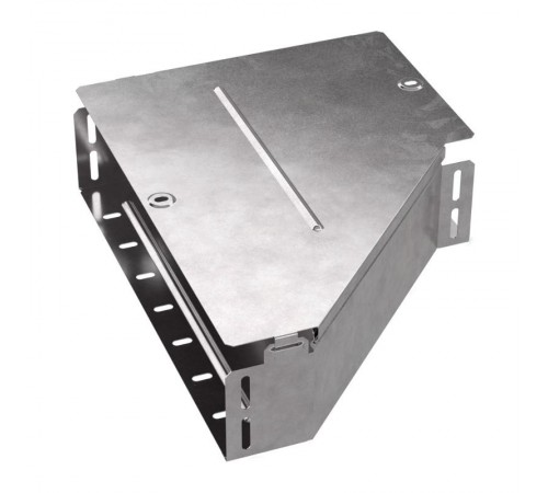 Переходник левый с крышкой Стандарт 400х200х100   PR16.0684  Промрукав