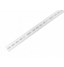 Термоусадочная трубка 12,0/6,0 мм, белая, упаковка 50 шт. по 1 м  21-2001  REXANT