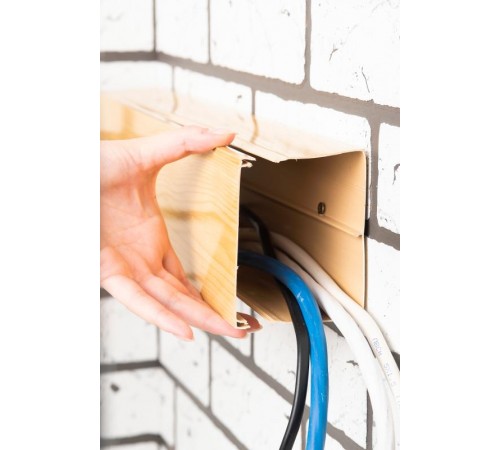 Канал кабельный под светлое дерево (100х40) (24м.) EKF PROxima  kk-100-40w  EKF