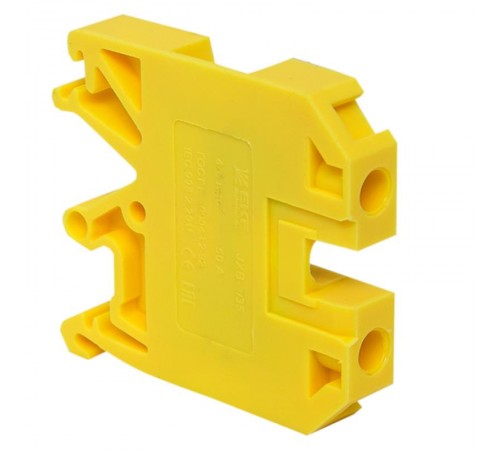 Колодка клеммная JXB-2.5/35 желтая EKF PROxima  plc-jxb-2.5/35y  EKF