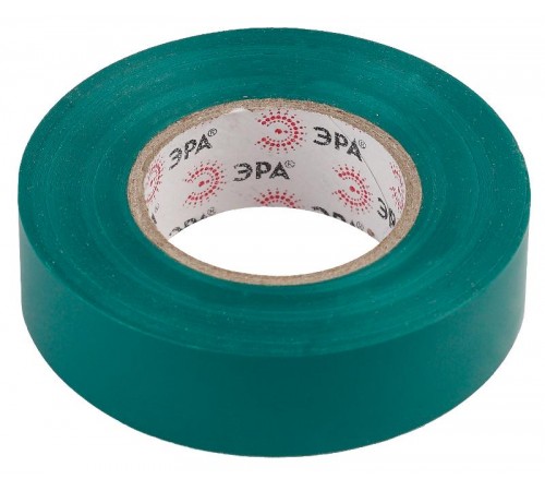 ПВХ-изолента  ЭРА ПВХ-изолента 19мм*20м зеленая  C0036544  ЭРА