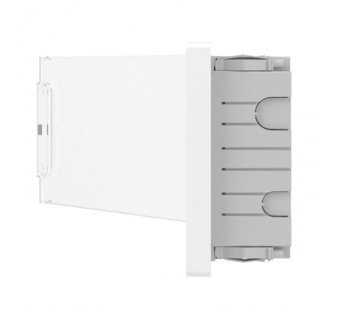 Щиток 12 мод встраиваемый для полых стен FRAME, белый, с прозрачной  дверцей, с 2 шинами PEN на 6 и 8 отв.  F12B3WT  DKC