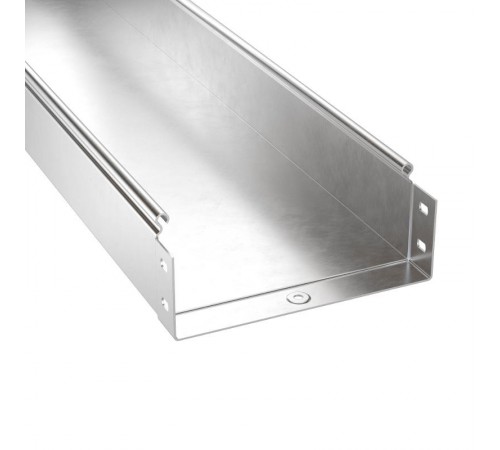 Лоток неперфорированный  100х100х3000, толщ. 2мм, алюминий  ANH301010  DKC