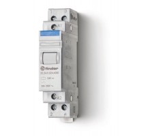 Модульный контактор; 2NC 20А; контакты AgSnO2; катушка 120В АС; ширина 17.5мм; степень защиты IP20; опции: нет  222481204000  Finder