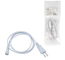 Провод для подключения светильника ULY-P9* к сети 220В. 120 см. Белый UCX-PT2/Y90-120 WHITE 1 STICKER  UL-00003854  Uniel