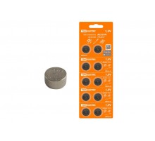 Элемент питания AG13/LR44 Alkaline 1,5V BP-10  SQ1702-0044  TDM