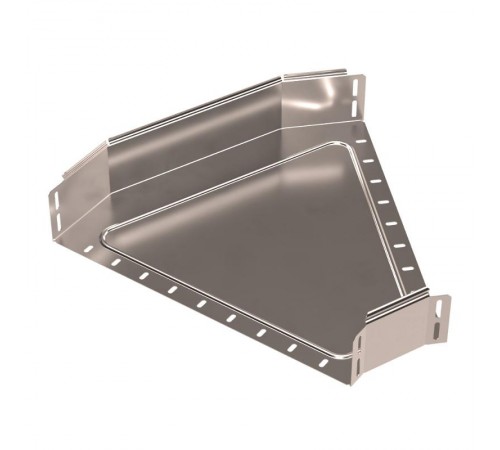 Угол горизонтальный 45 градусов Стандарт INOX (AISI 409) 500х100  PR16.3481  Промрукав