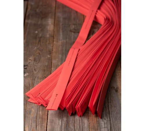 Термоусаживаемая трубка ТУТ нг 14/7 красная EKF PROxima  tut-14-r-1m  EKF