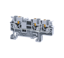 Клемма с 3-мя контактами push-in OptiClip СP-4-TRIPLET-I-серый  331848  КЭАЗ