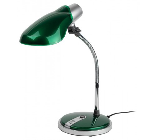 Светильник настольный на основании NE-301 15Вт КЛЛ Е27 зеленый  Б0005612  ЭРА