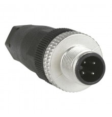 М12 ПРЯМ. РАЗЪЕМ 4 ШТЫРЯ XZCC12MDM40B  XZCC12MDM40B  Schneider Electric