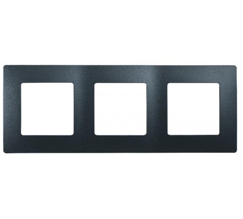 Etika Антрацит Рамка 3-ая  672583  Legrand