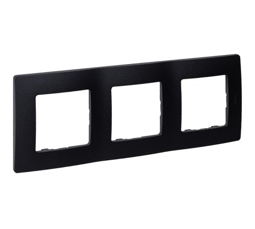 Etika Антрацит Рамка 3-ая  672583  Legrand