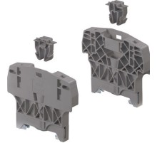 Фиксатор BAZH1 Торц. для рейки DIN3, для двухуровневых и силовых клемм  1SNK900102R0000  TE