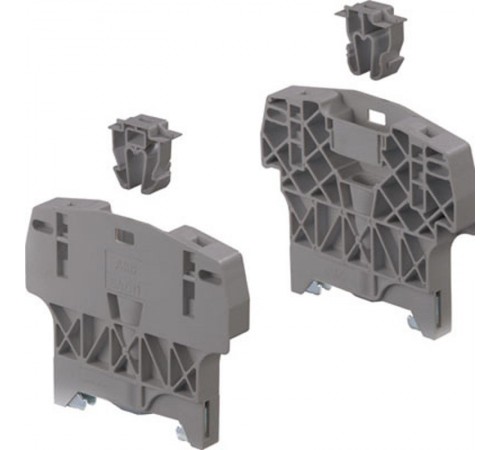 Фиксатор BAZH1 Торц. для рейки DIN3, для двухуровневых и силовых клемм  1SNK900102R0000  TE