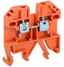 Клемма винтовая КВИ-4мм2 оранжевая  YZN30-004-K09  IEK