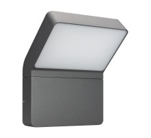 Светильник LGD-ECRAN-WALL-9W Warm3000 (GR, 108 deg, 230V) (Arlight, IP65 Металл, 3 года)  029989  Arlight
