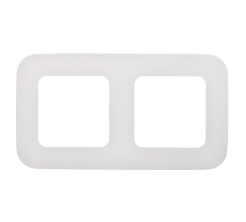 FLITE Artistic Рамка 2-ая РУ-2-А-ФлБ белый  FI-M22-31-20-K01  IEK