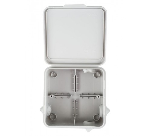 Коробка расп. КМ41256 100х100х50мм о/к IP54 8 вв. (7035)  UKO31-100-100-050-K03-54  IEK