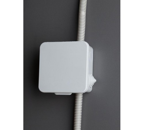 Коробка расп. КМ41256 100х100х50мм о/к IP54 8 вв. (7035)  UKO31-100-100-050-K03-54  IEK