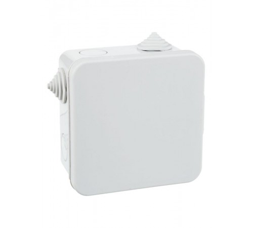 Коробка расп. КМ41256 100х100х50мм о/к IP54 8 вв. (7035)  UKO31-100-100-050-K03-54  IEK