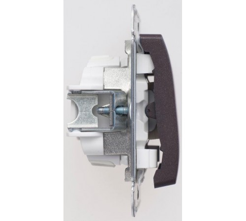 Glossa Шоколад Переключатель перекрестный, сх.7, 10АХ  GSL000871  SE