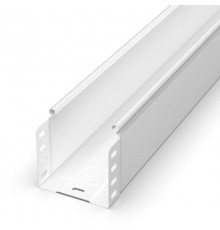 Лоток неперфорированный Стандарт 100х100х3000 (0,7 мм) RAL 9003 (6 м/уп)  PR16.10296  Промрукав