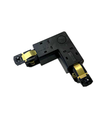 Соединитель внешний L-образый черный левый  V4-R4-05.0010.TRK-0001  VARTON