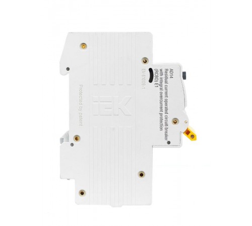 Выключатель автоматический дифференциального тока АД14 4п 25А C 30мА тип AC (5 мод)  MAD10-4-025-C-030  IEK