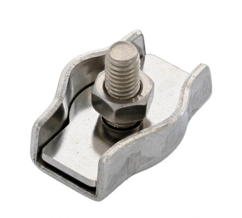 Зажим для троса Simplex 2 мм (2 шт) - пакет ( 0,012 кг)  126599  Tech-KREP