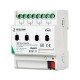 INTELLIGENT ARLIGHT Релейный модуль KNX-704-SW20-DIN (BUS, 4x20A)  025663  Arlight